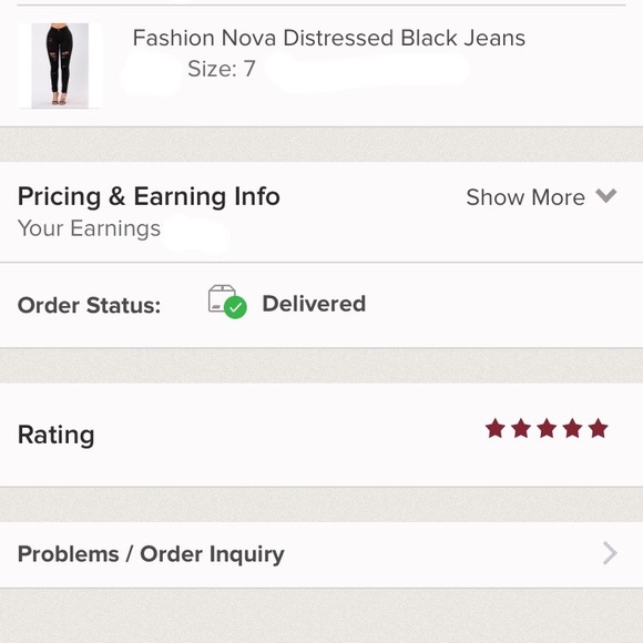 THREE LEFT Distressed Black Jeans - Picture 8 of 8